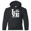 18500B Youth Heavy Blend Hooded Sweatshirt Thumbnail